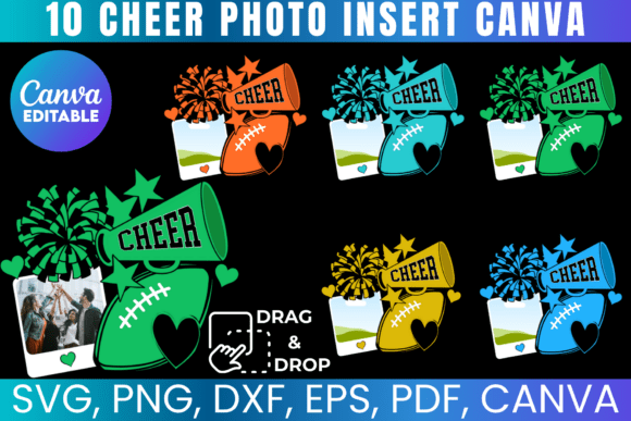 Download Custom Canva Cheer Photo Insert Template - Premium Resources