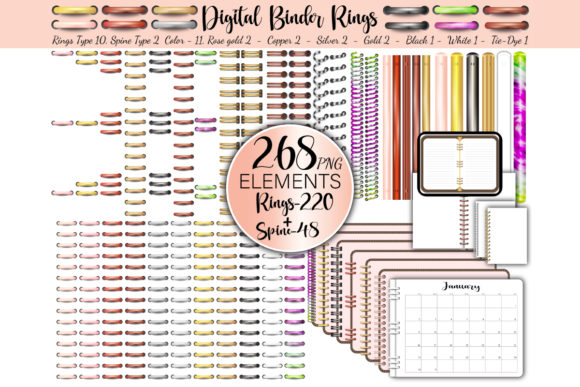 Download Digital Planner Binder Rings - Planner binder Collection
